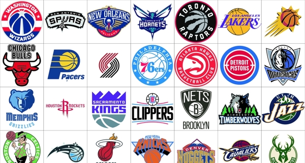 NBA队标标志LOGO图片