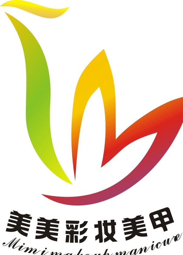美甲美妆logo