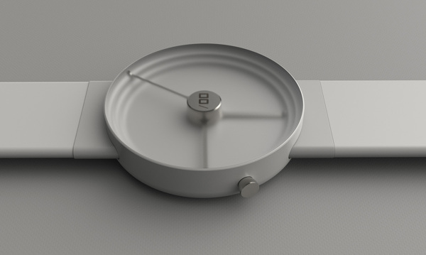 创意白色简洁的时钟手表jpg素材