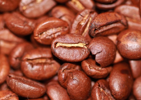 咖啡豆细节纹理图