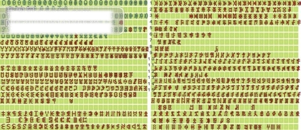 中国彝文字库