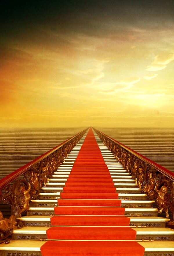 红地毯阶梯