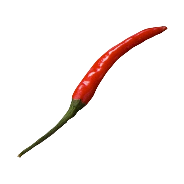 红色圆弧辣椒食物元素