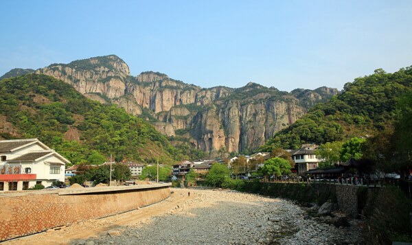 浙江温州雁荡山灵峰风景