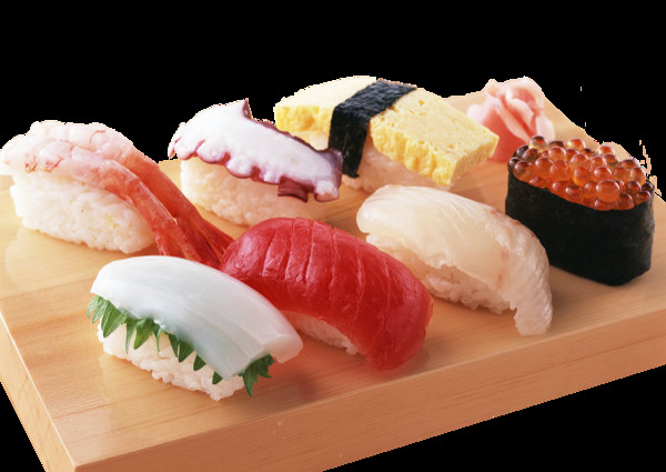 精致日式寿司料理美食产品食物