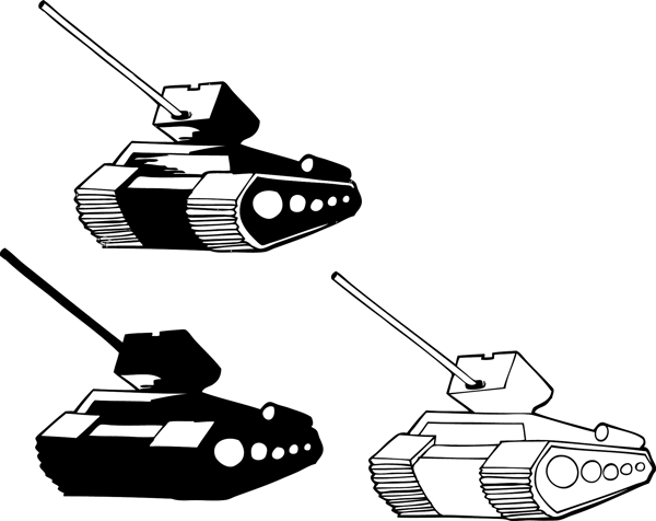 坦克的向量元素