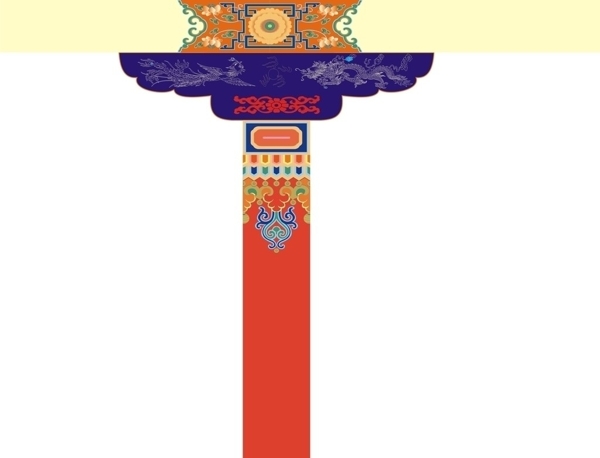 藏式柱子图片
