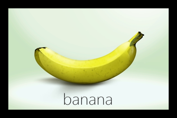 一根香蕉图片