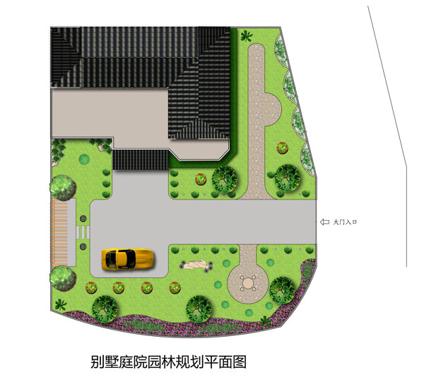 别墅庭院园林套图