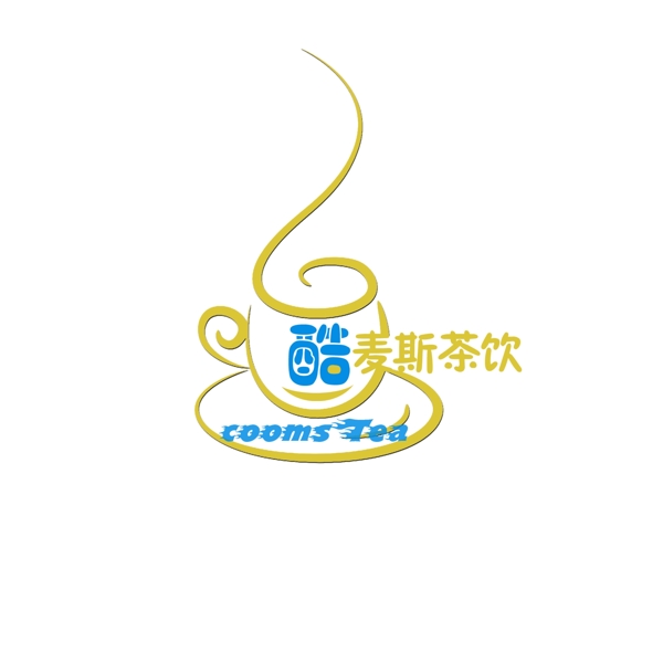 奶茶店logo设计图片