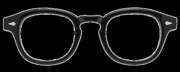 圆形眼镜框免抠png透明素材