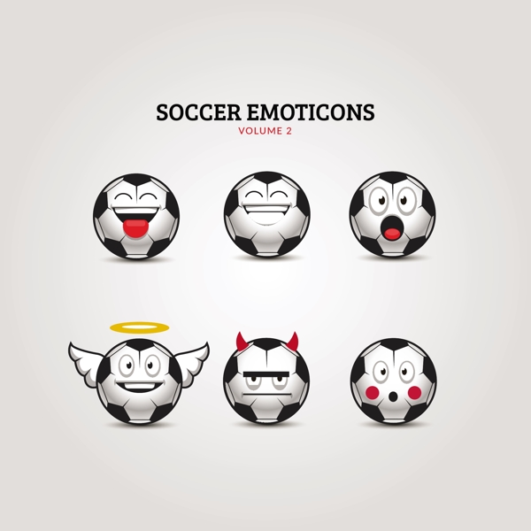 足球的表情符号集