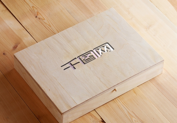 木盒子logo样机