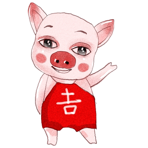2019生肖猪猪年原创商用元素