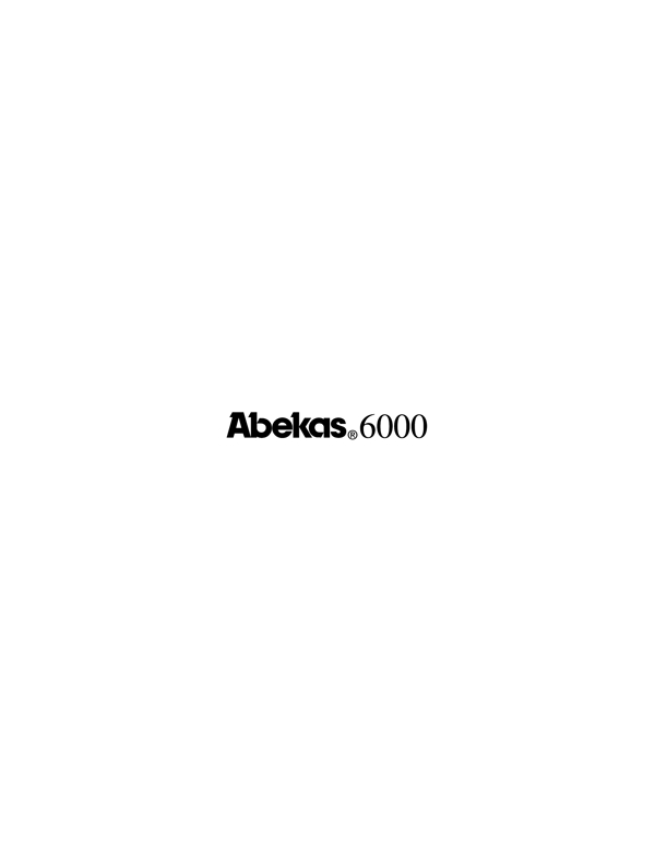 Abekas6000logo设计欣赏IT公司LOGO标志Abekas6000下载标志设计欣赏