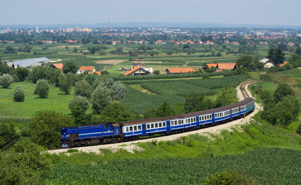 克罗地亚铁路图片