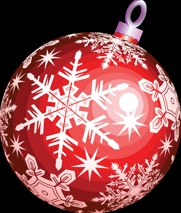 圣诞装饰球PNG元素