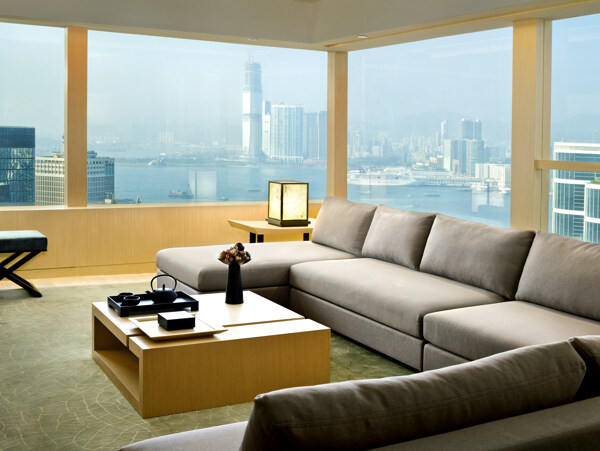 香港奕居酒店客厅设计图片