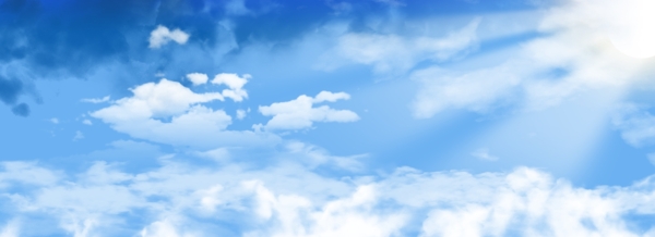 原创天空阳光背景