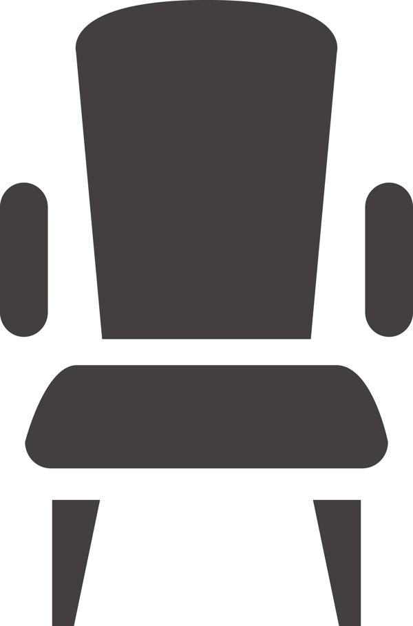 椅子2字形图标