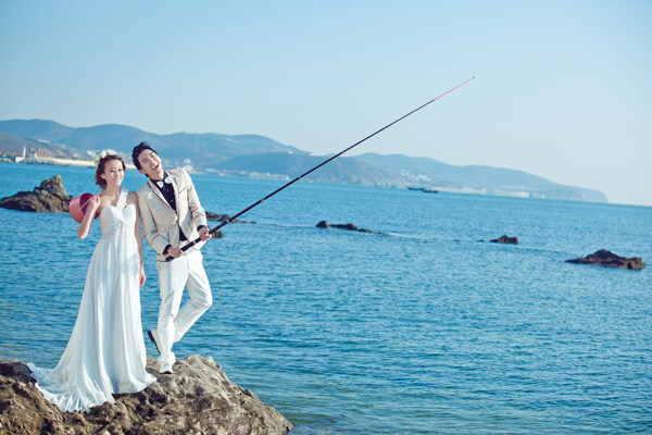 三亚海景婚纱摄影图片