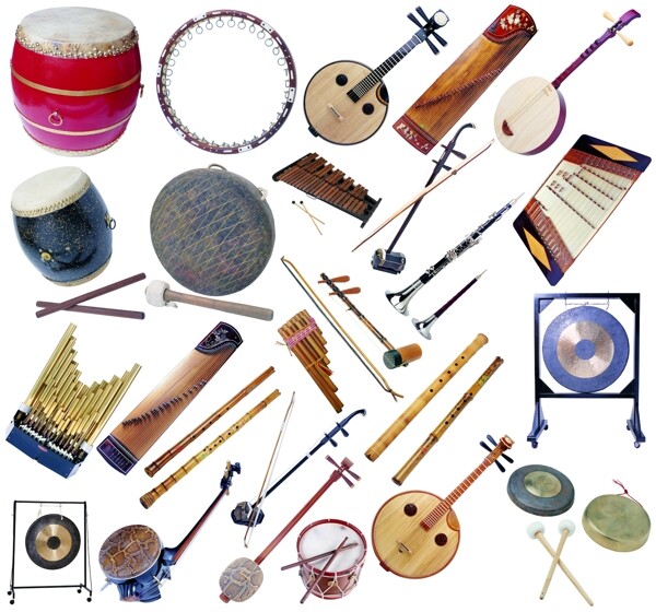 中式乐器图片