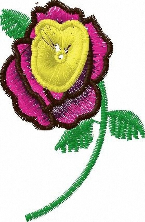 绣花优雅植物花卉牡丹家纺免费素材