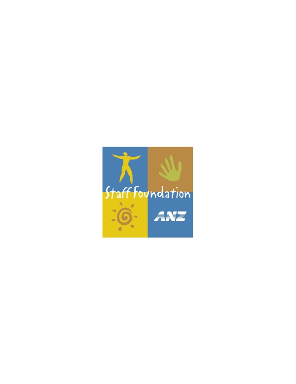 ANZStaffFoundationlogo设计欣赏ANZStaffFoundation国际银行标志下载标志设计欣赏