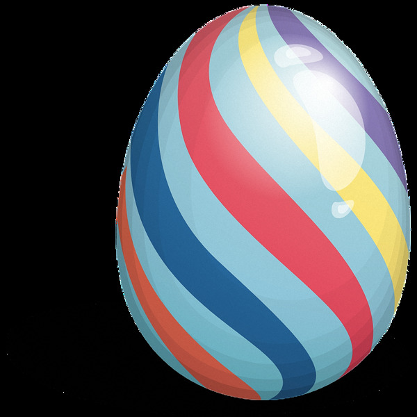 复活节漂亮彩蛋免抠png透明图层素材