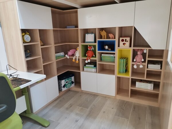 儿童房书柜展示柜玩具展柜
