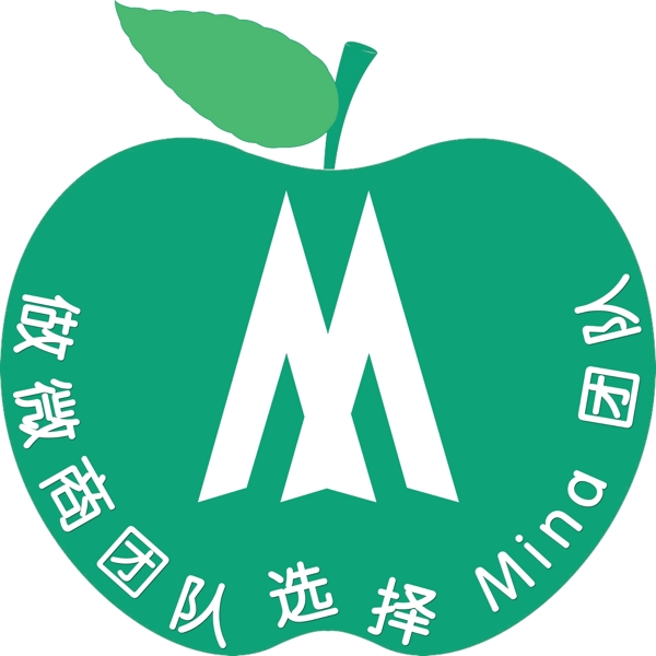 微商Mina苹果logo