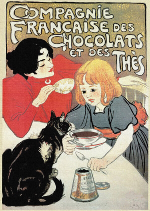 法兰西德帖和巧克力图片