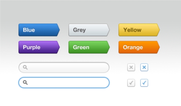 搜索UI设计图标按钮素材下载
