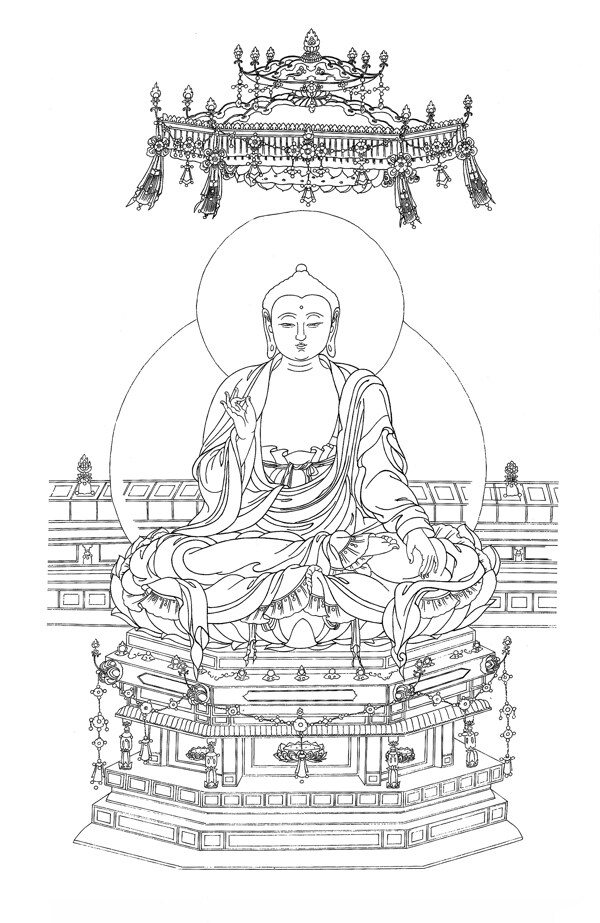 宝林寺佛像图片