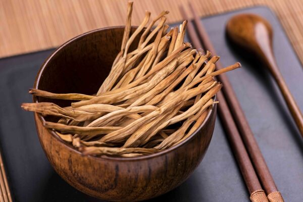 茶树菇食材配料背景海报素材图片