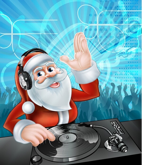 圣诞老人与DJ