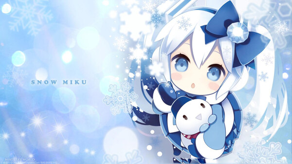 雪初音Q版