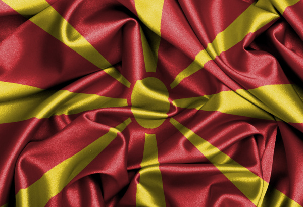 马其顿国旗图片