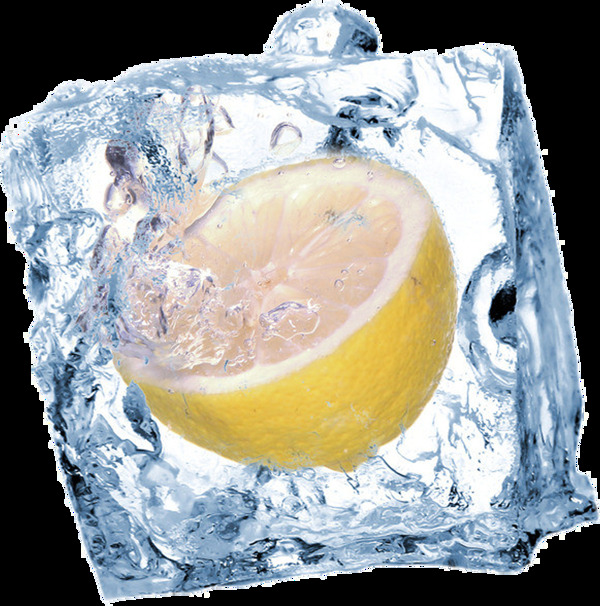 创意柠檬冰块