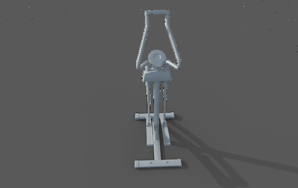 运动健身器材3d模型