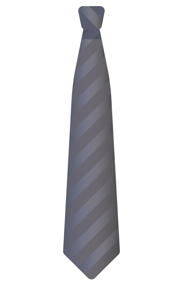 黑色立体领带