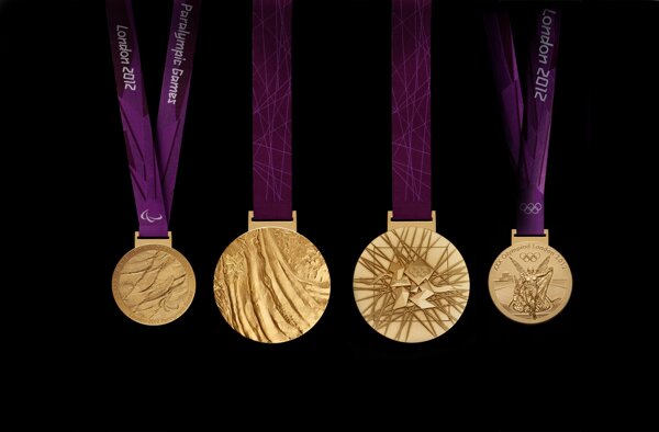 2012奥运会金牌图片