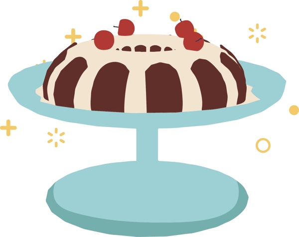 蛋糕食物图形可商用元素