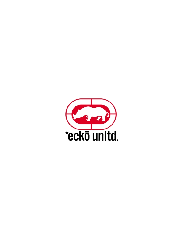 EckoUnltdlogo设计欣赏EckoUnltd服饰品牌LOGO下载标志设计欣赏