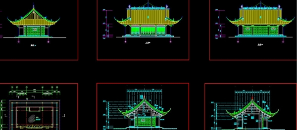 古建庙宇全套图图片