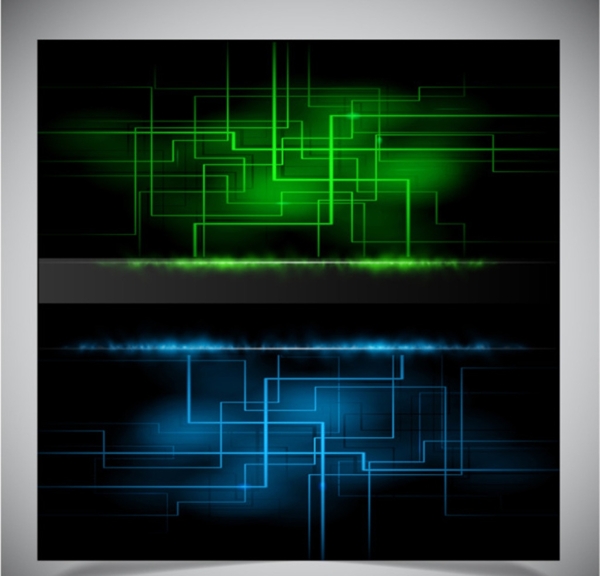 线路光效背景图片