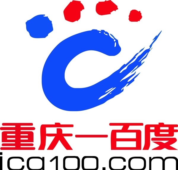 重庆一百度logo