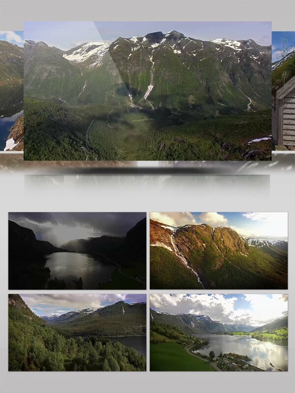 4K超清实拍挪威唯美景观视频素材