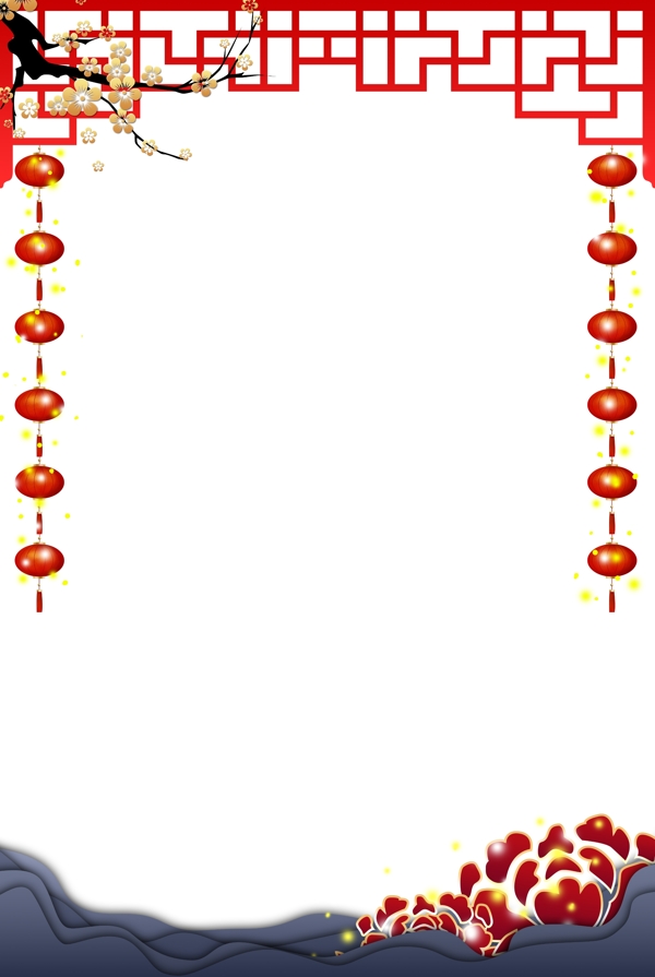 传统节日中国风边框