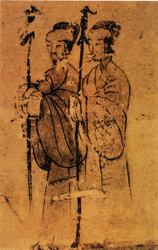 二桃杀三士人物画中国古画0021